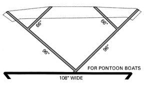 4-BOW Bimini TOP FRAME